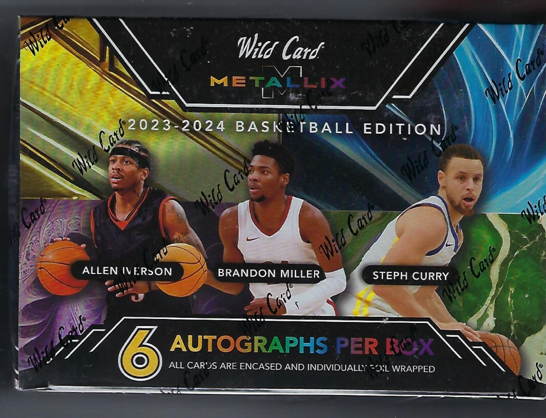 2023-24 Wild Card Metallix Basketball Hobby Trading Cards