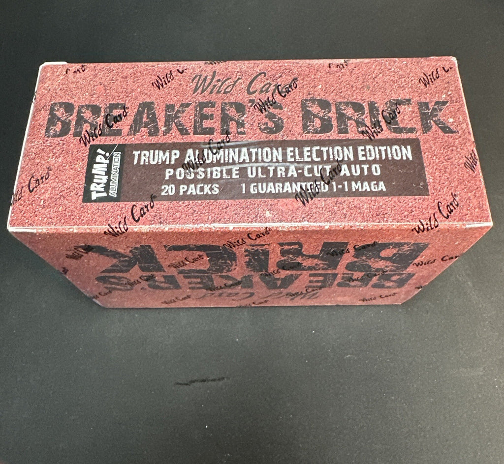 2024 Wild Card Alumination Trump Presidential Edition Breakers Brick Trading Cards