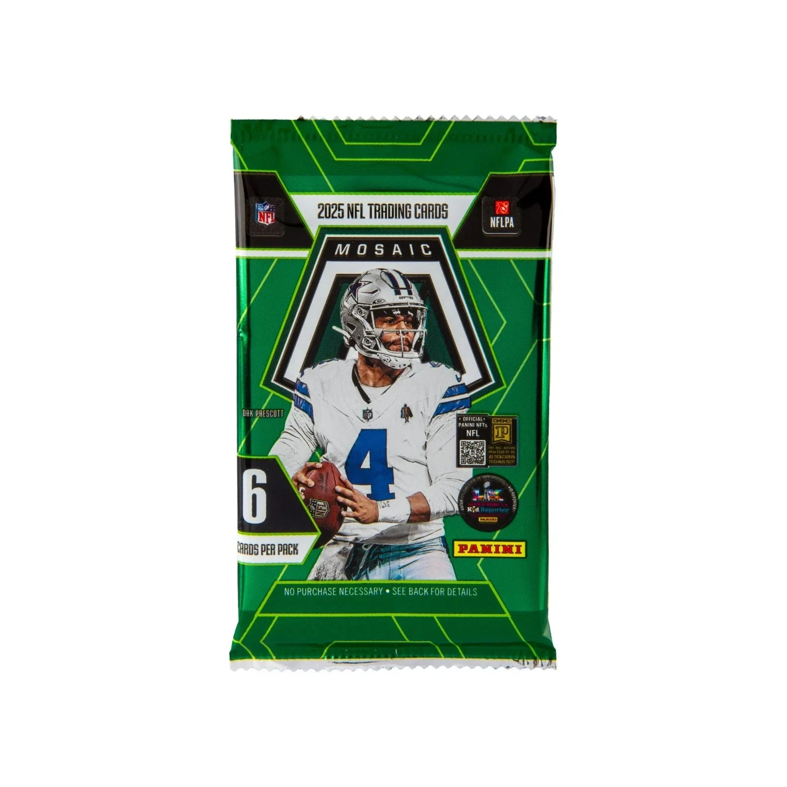 2025 Panini Mosaic Football Blaster Pack Auction